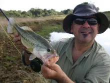 User submitted picture: Winter bass on poppers!