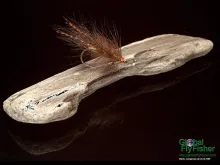 Computer screen wallpaper: The Charlie Fly tied by Ken Bonde Larsen.
